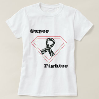 T-shirt Cancer super do lutador/camisa rara da doença
