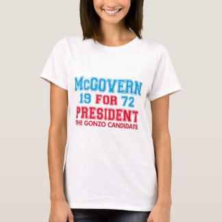 T-shirt Candidato de McGovern Gonzo