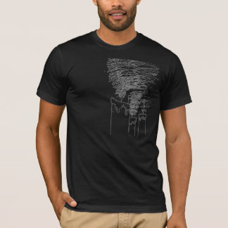T-shirt "Candles" o T gráfico
