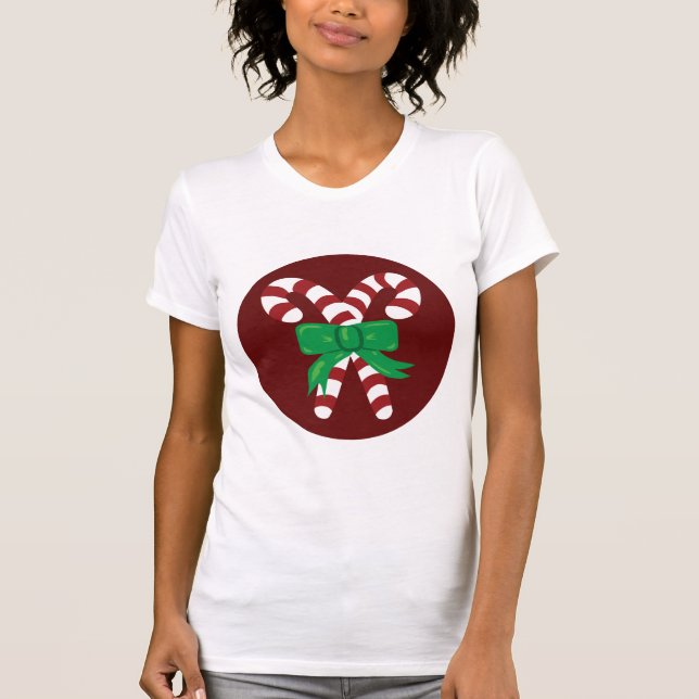 T-shirt Candy Canes (Frente)