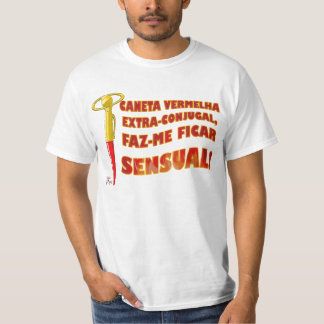 T-shirt Caneta Vermelha Extra-Conjugal