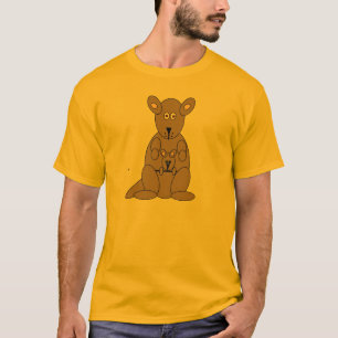 T-shirt canguru