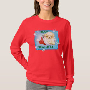 T-shirt Caniche de brinquedo feliz de Howlidays