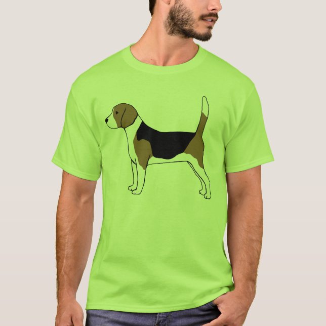 T-shirt Canino legal bonito do cão de cão | do lebreiro | (Frente)