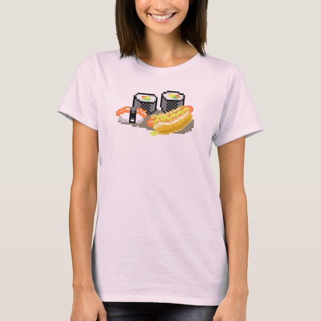 T-shirt Caninos e Sushi (Frente)