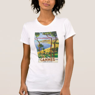 T-shirt Cannes Cote D' Azur