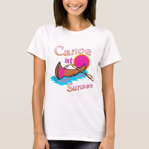 T-shirt Canoa de acampamento