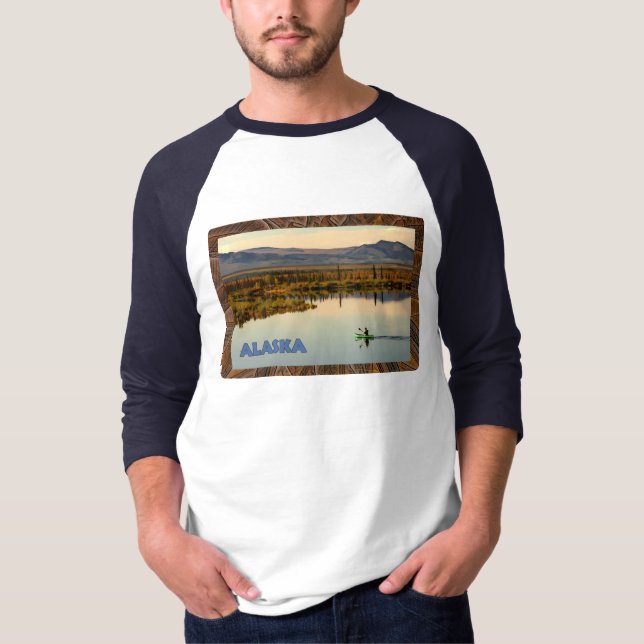 T-shirt Canoe Alaska (Frente)
