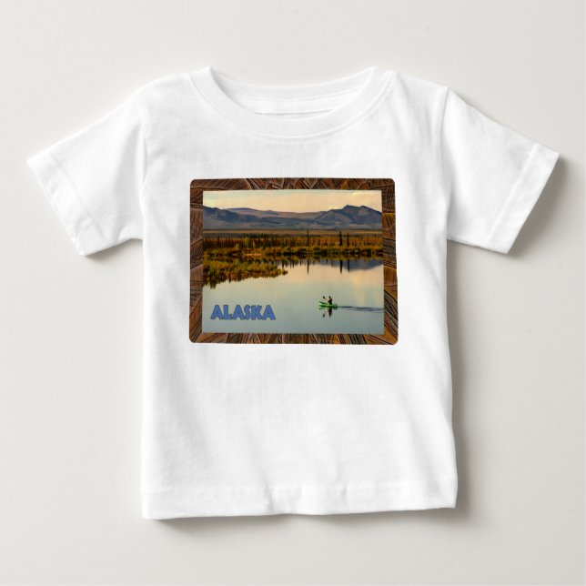 T-shirt Canoe Alaska (Frente)