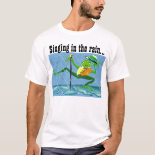 T-shirt Cantando na chuva...
