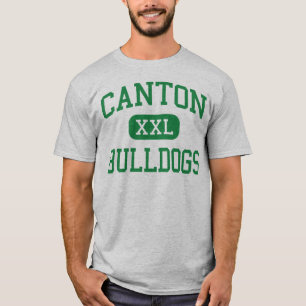 T-shirt Cantão - buldogues - alto - cantão Massachusetts