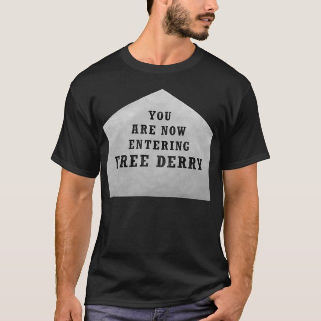 T-shirt canto derry livre (Frente)