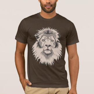 T-shirt Canvas de Bella Cabeça de Leão