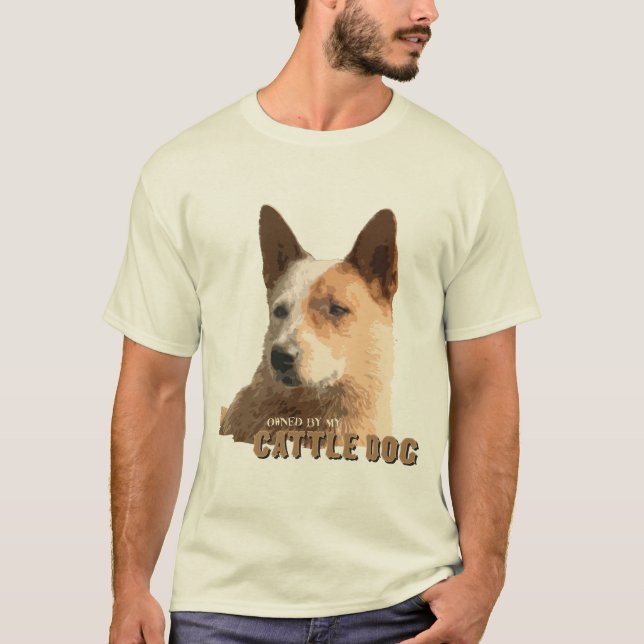 T-shirt Cão australiano do gado (Frente)