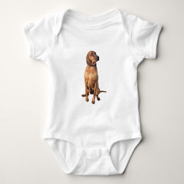 T-shirt Cão de Caça Redbone Coon (A) (Frente)