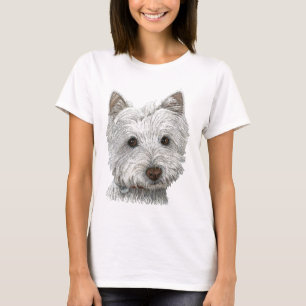 T-shirt Cão de Westie