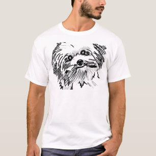 T-shirt Cão do espanador