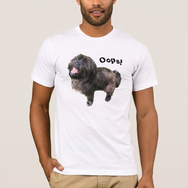 T-shirt Cão engraçado (Frente)