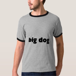 T-shirt "cão grande "