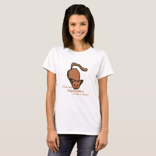 T-shirt cão, meus gatos