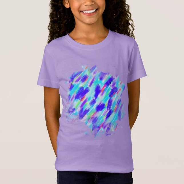 T-Shirt Caos Colorido (Frente)