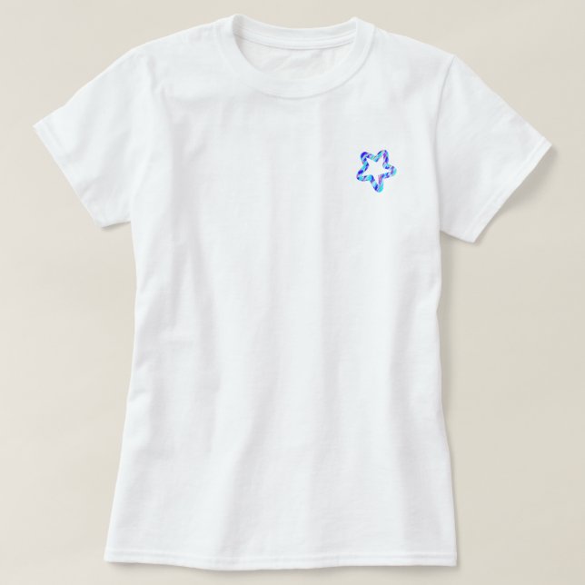 T-Shirt Caos Colorido (Frente do Design)