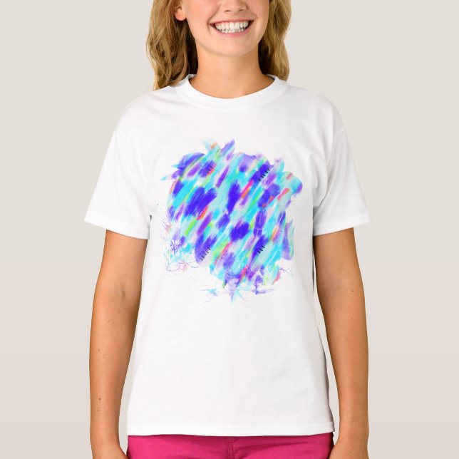 T-Shirt Caos Colorido (Frente)