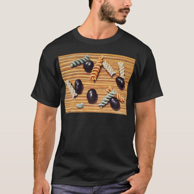 T-shirt Caos da salada de massa (Frente)