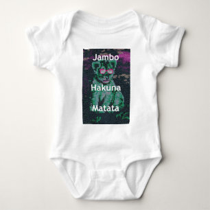 T-shirt Cãozinho-do-bico-do-bico hakuna matata