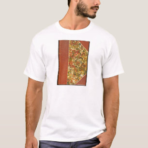 T-shirt Capa de Livro Antigo, Padrão de Ondulação Ornament