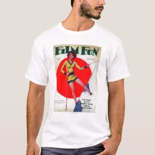 T-shirt Capa de revista 3 do divertimento do filme