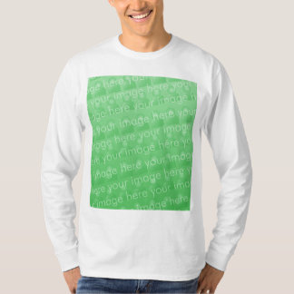 T-shirt Capa longa do roupa americano (cabida)