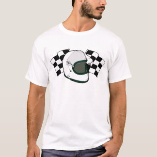 T-shirt Capacete & bandeiras