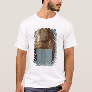 T-shirt Capacete europeu do combate da guerra, c.500
