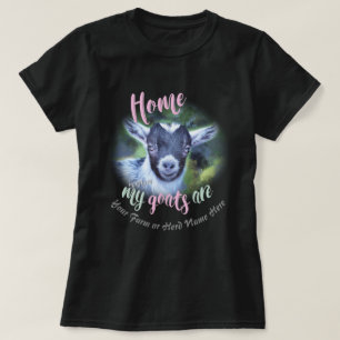 T-shirt CAPAS Casa De Cabra De Pigmeus É Onde Minhas Cab