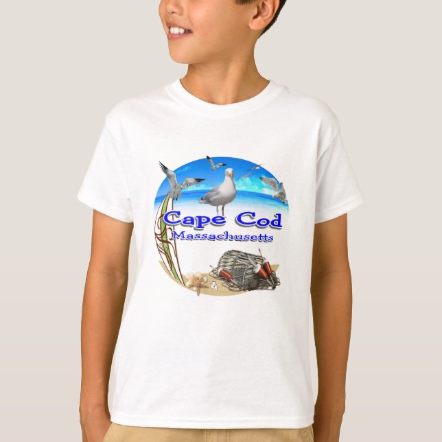 T-shirt Cape Cod - Massachusetts (Frente)