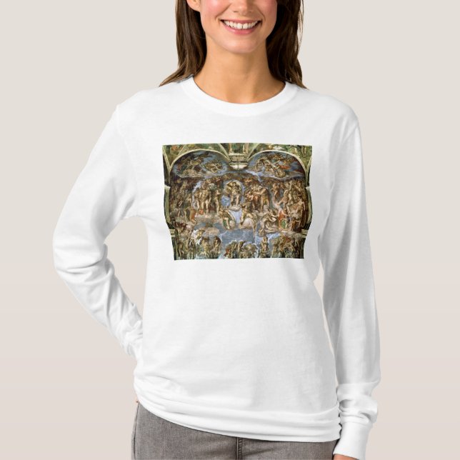T-shirt Capela de Sistine: O último julgamento, 1538-41 (Frente)