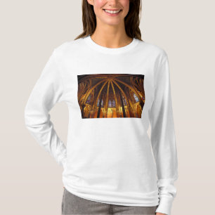 T-shirt capela inferior de La Sainte-Chapelle, Paris,