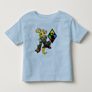 T-shirt Capitão 1 da equipe da ilha de Roo