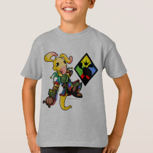 T-shirt Capitão 1 da equipe da ilha de Roo