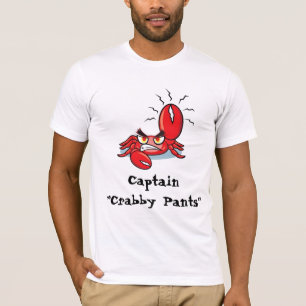 T-shirt Capitão Crabby Calça