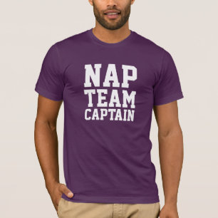 T-shirt Capitão da equipe da sesta