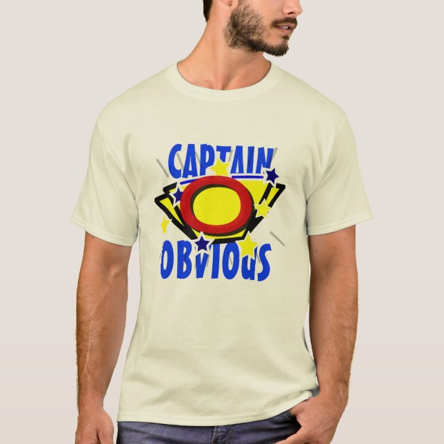 T-shirt Capitão Óbvio (Frente)
