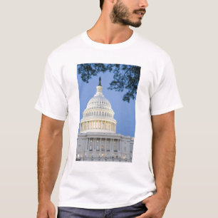T-shirt Capitol dos EUA ao anoitecer, Washington D.C. (Dis