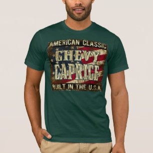T-shirt Capricho de Chevy - carro clássico construído nos
