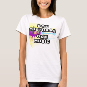 T-shirt Capricho de Las "Dos Culturas parte superior dos