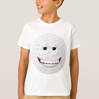 T-shirt Cara 2 da bola de golfe