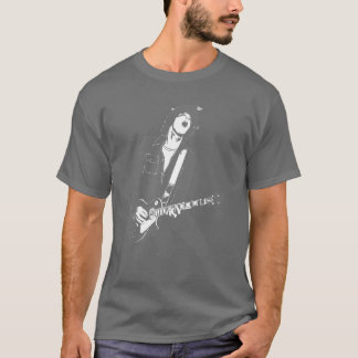 T-shirt Cara cinzenta da rocha