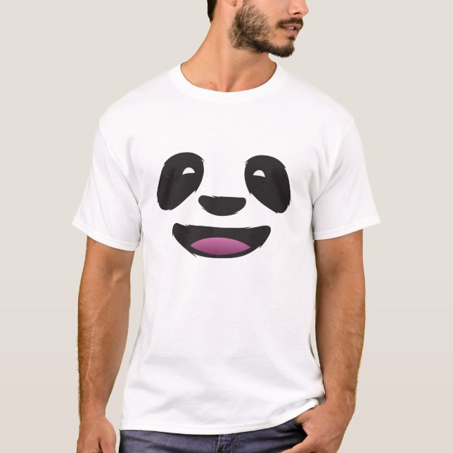 T-shirt Cara da panda (Frente)
