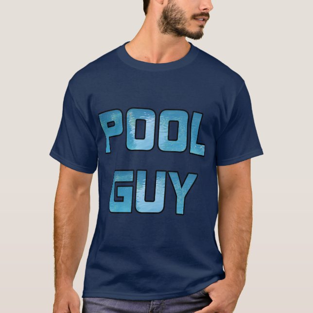 T-shirt Cara da piscina (Frente)
